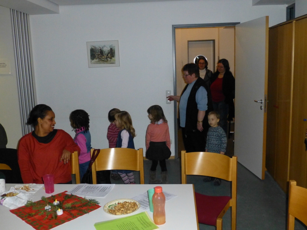 21.12.2012: Weihnachtsfeier bei den Kindern